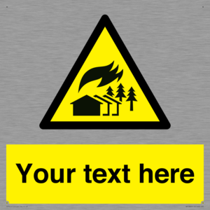 Custom Warning: Large scale fire zone